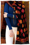 Les Nouvelles Maple Noir Renoir Shawl