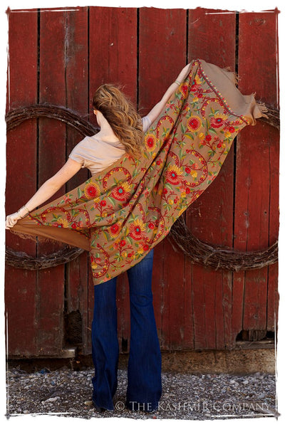 Tournesol de la Terre Renoirs Dream Shawl