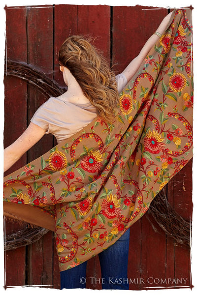 Tournesol de la Terre Renoirs Dream Shawl