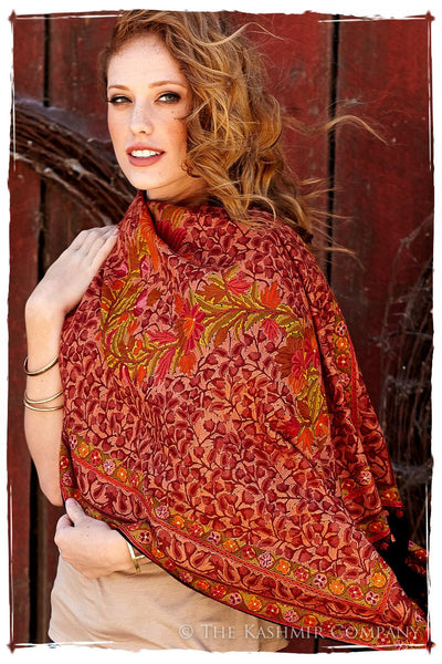 Ember Lueur Jardin Antiquaires Shawl