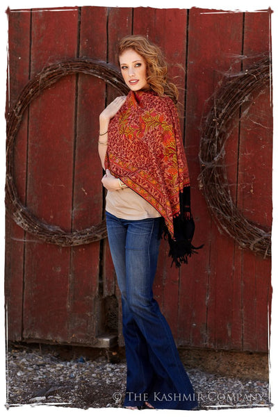 Ember Lueur Jardin Antiquaires Shawl