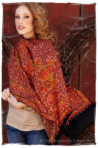 Ember Lueur Jardin Antiquaires Shawl