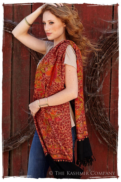 Ember Lueur Jardin Antiquaires Shawl