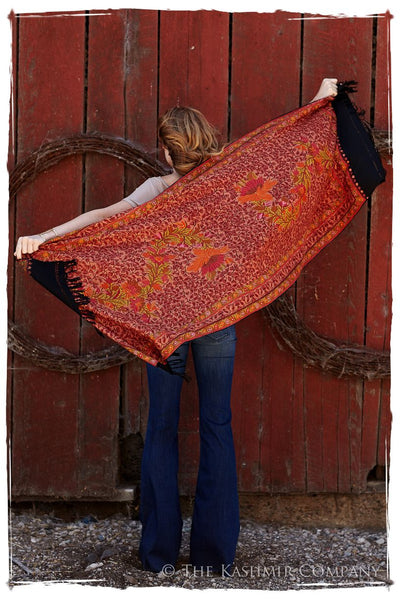 Ember Lueur Jardin Antiquaires Shawl