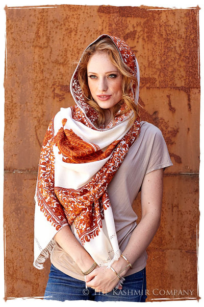 Rouille Frontiere Royale Paisly Shawl