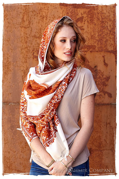 Rouille Frontiere Royale Paisly Shawl