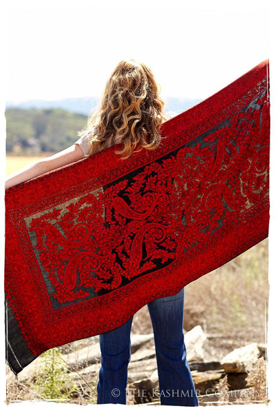 Majestic Rouge Frontière Shawl