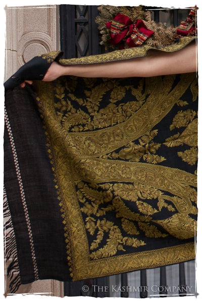 Le Château de émeraude Paisley Antiquaires Shawl