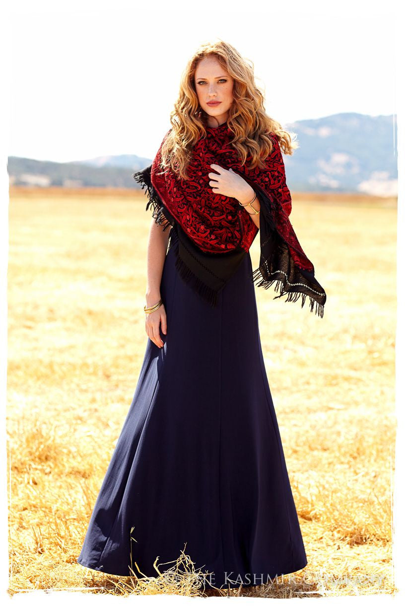 Le Chateau Sequoia Rouge Shawl