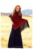 Le Chateau Sequoia Rouge Shawl