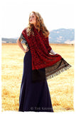 Le Chateau Sequoia Rouge Shawl