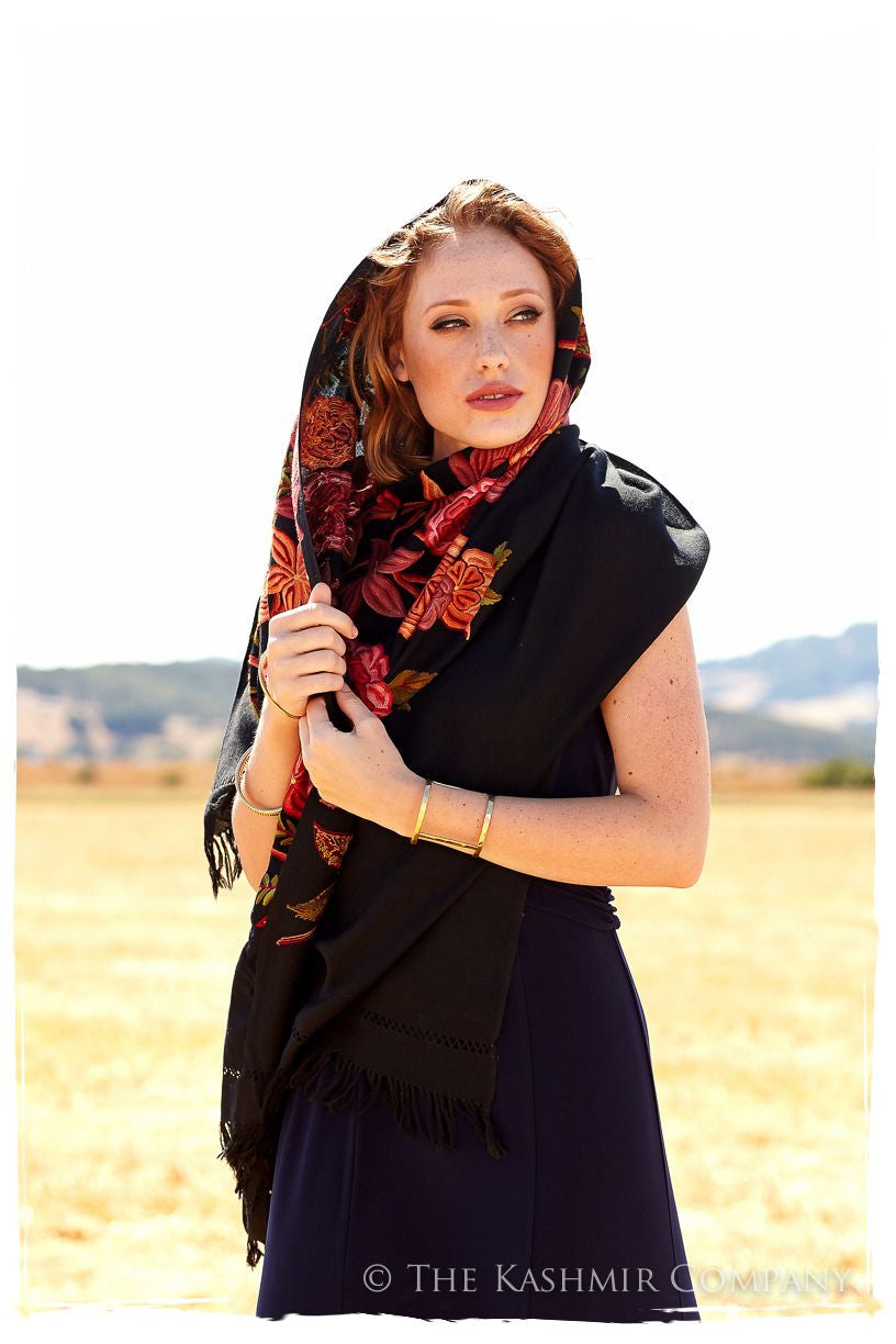 Nouvelle Soirée Ember Noir Shawl