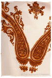 Copper d'Ivoire Paisley Shawl