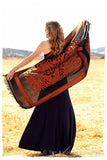 Frontiere Majestic Terre de Sienne Shawl