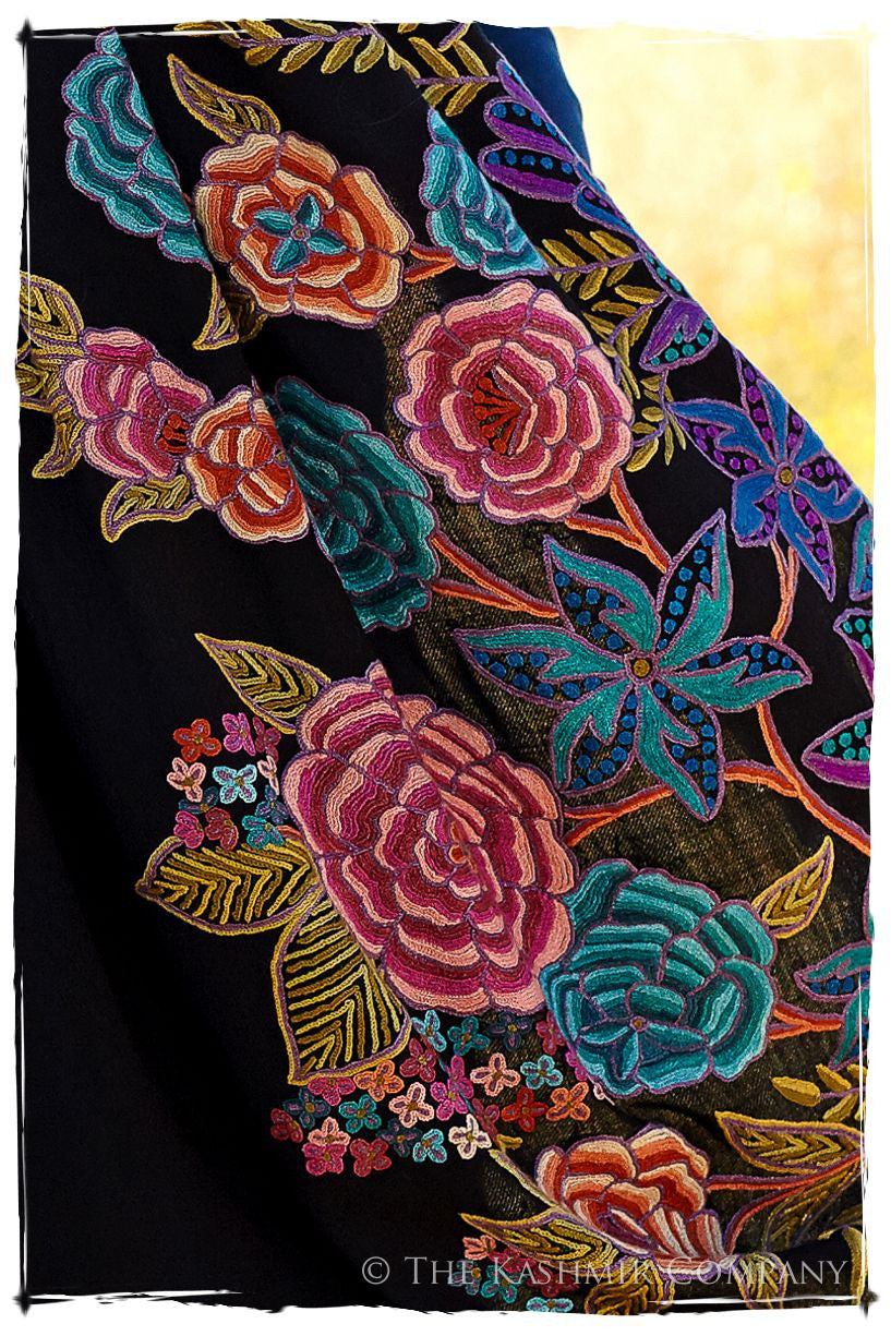 Nouvelle Soirée Amethyst Noir Shawl