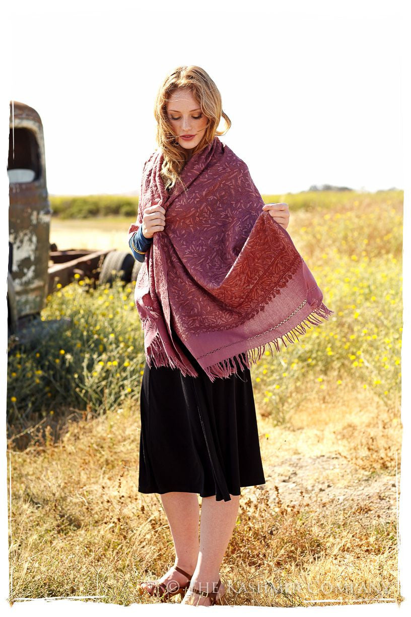 Jardin du Chateau de Cachemire Shawl