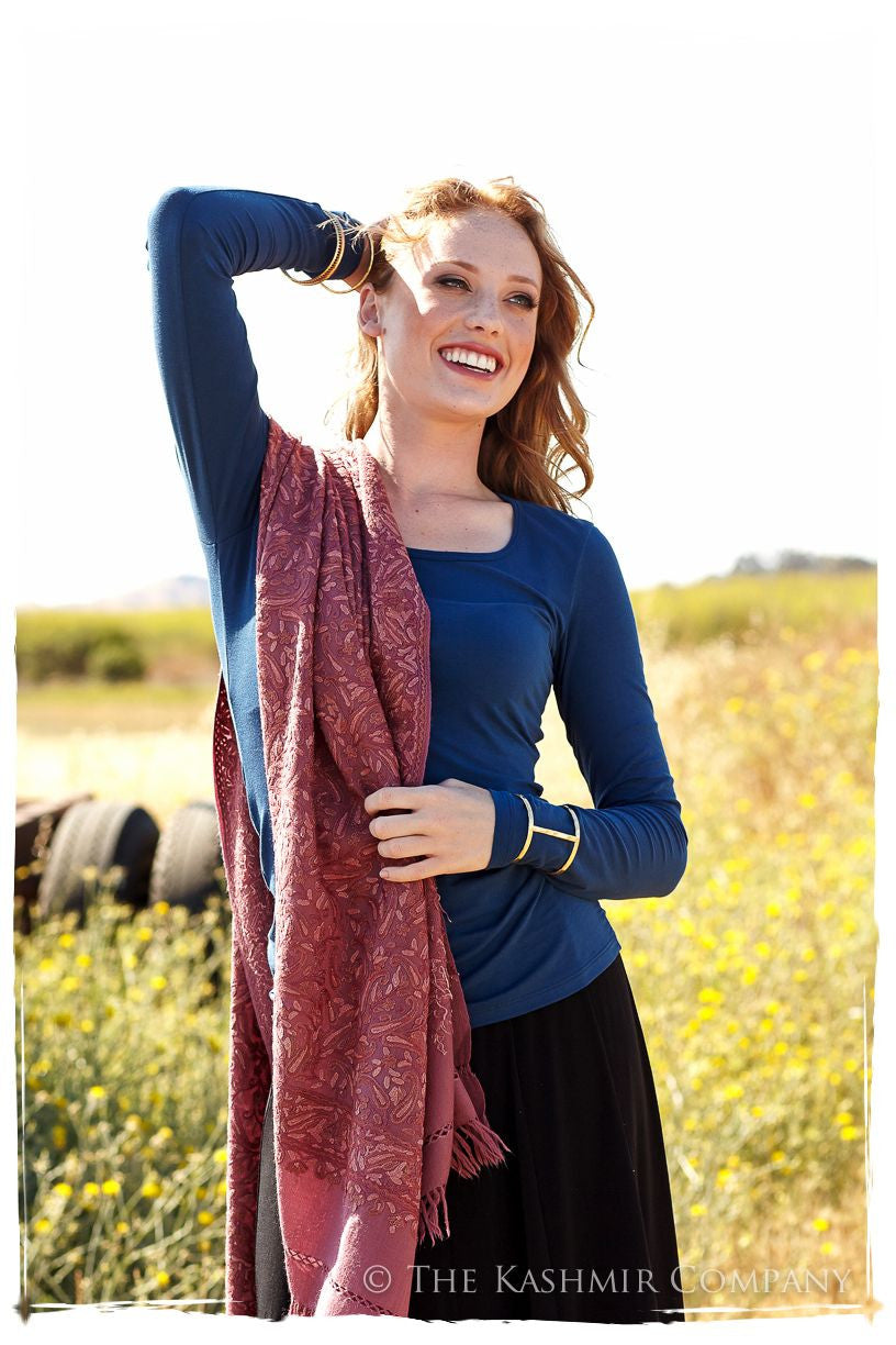Jardin du Chateau de Cachemire Shawl