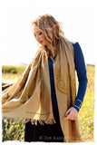 Bronze Brouillard Paisley Shawl