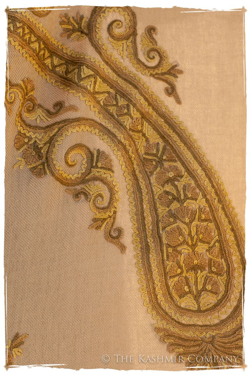 Bronze Brouillard Paisley Shawl