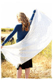 Champenois de Blanc Ivoire Shawl