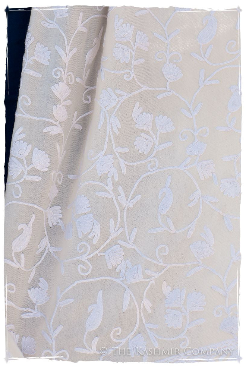 Champenois de Blanc Ivoire Shawl