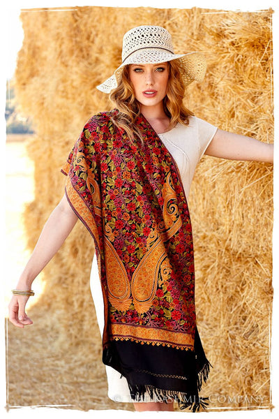 Jardin de Hera Paisley Antiquaires Shawl