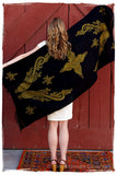 Forest d'noir Paisley Shawl
