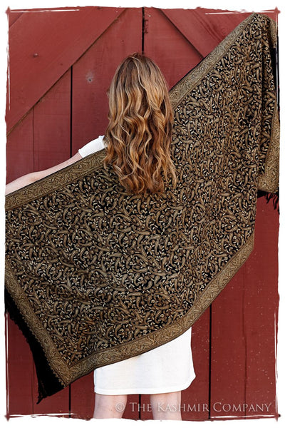 Prairie Francais Sage Paisley Shawl