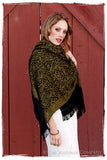 Prairie Francais Vert Paisley Shawl