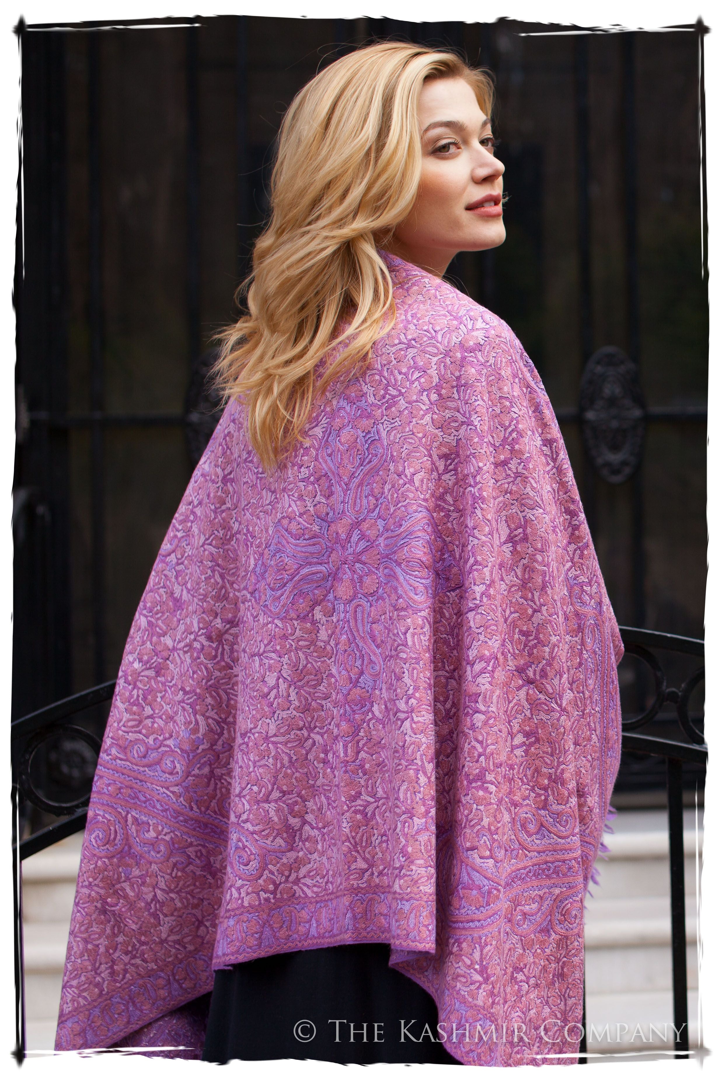 Améthyste Joyaux Trésor Paisley Antiquaires Shawl