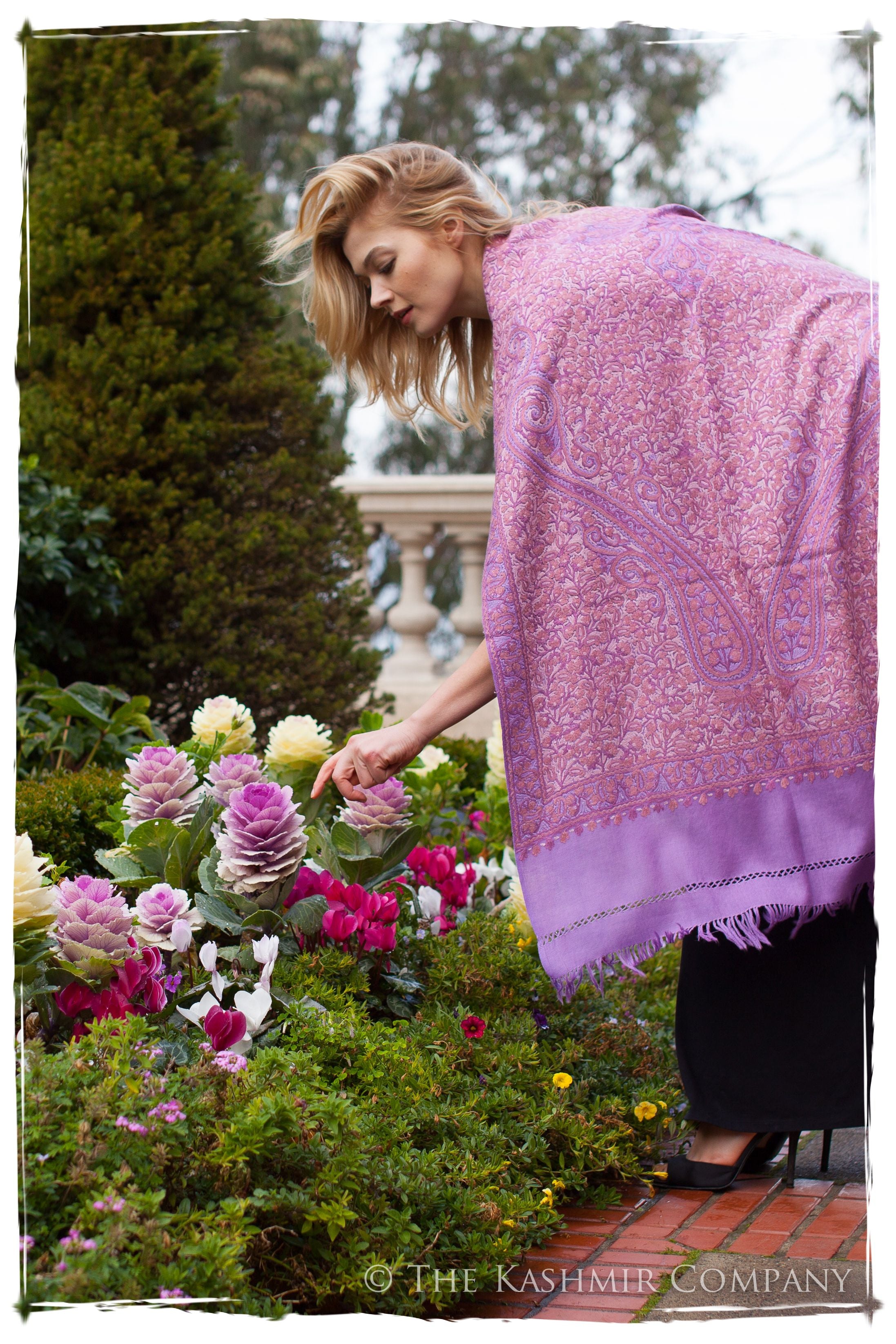 Améthyste Joyaux Trésor Paisley Antiquaires Shawl