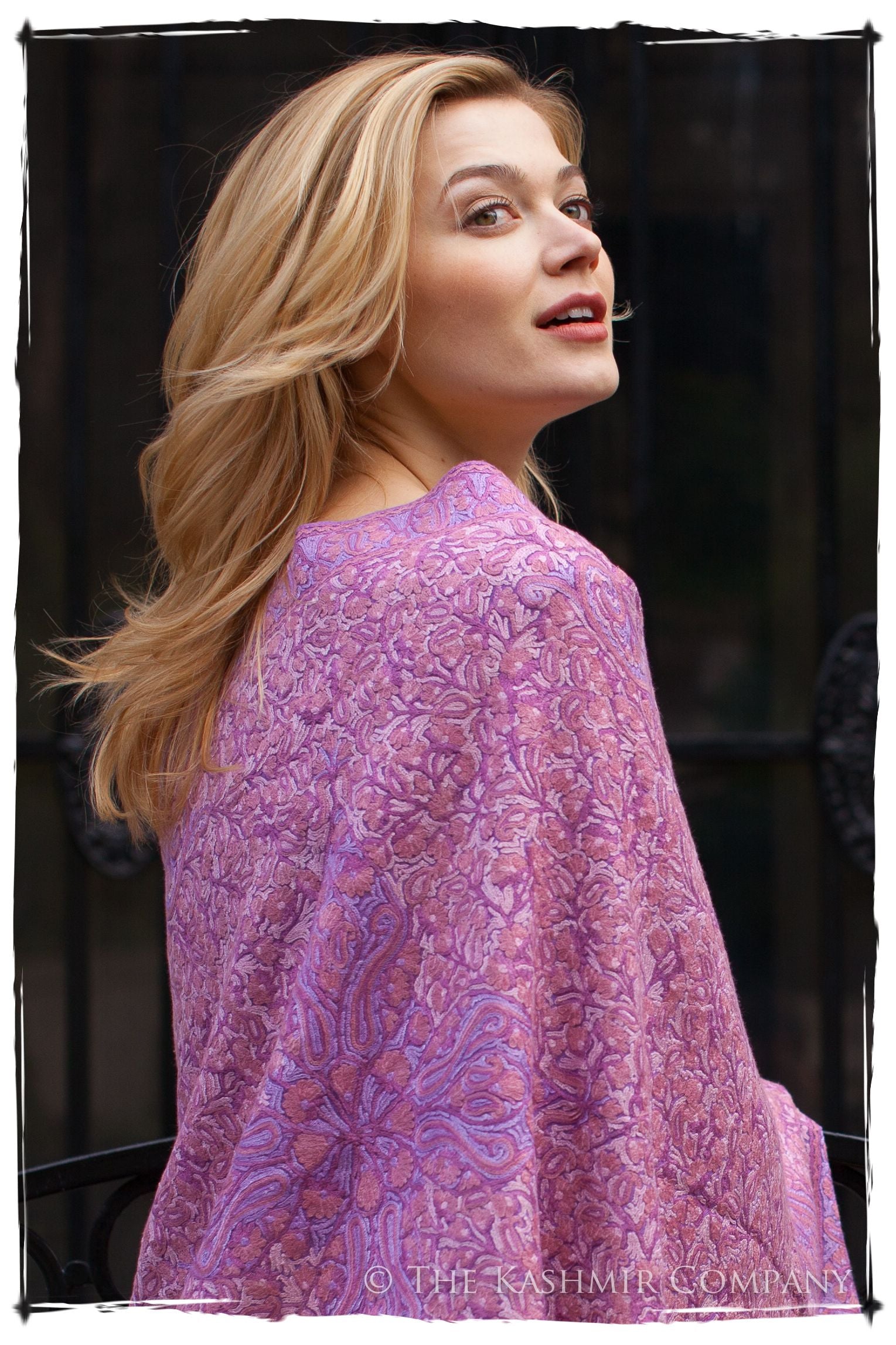 Améthyste Joyaux Trésor Paisley Antiquaires Shawl