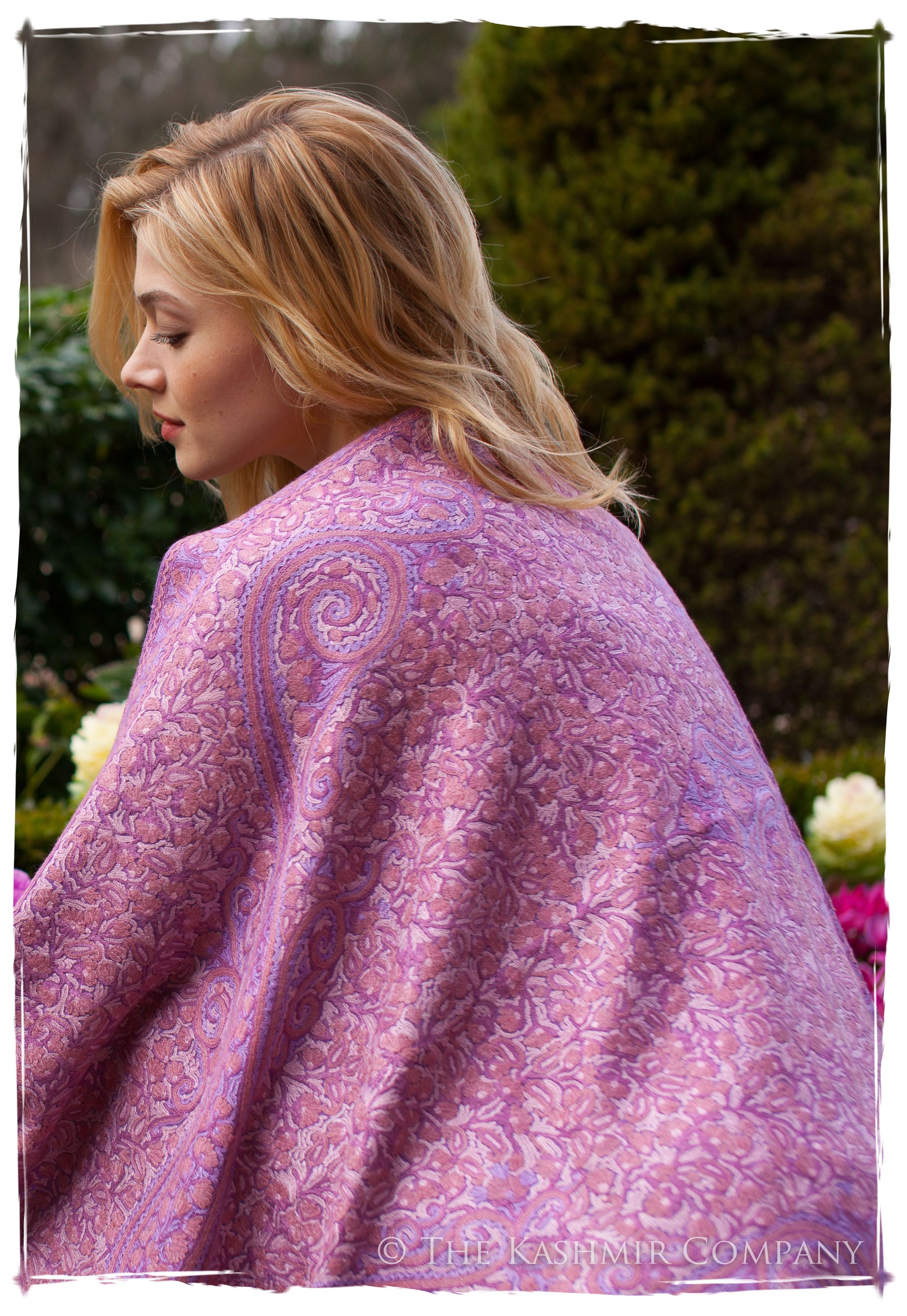 Améthyste Joyaux Trésor Paisley Antiquaires Shawl