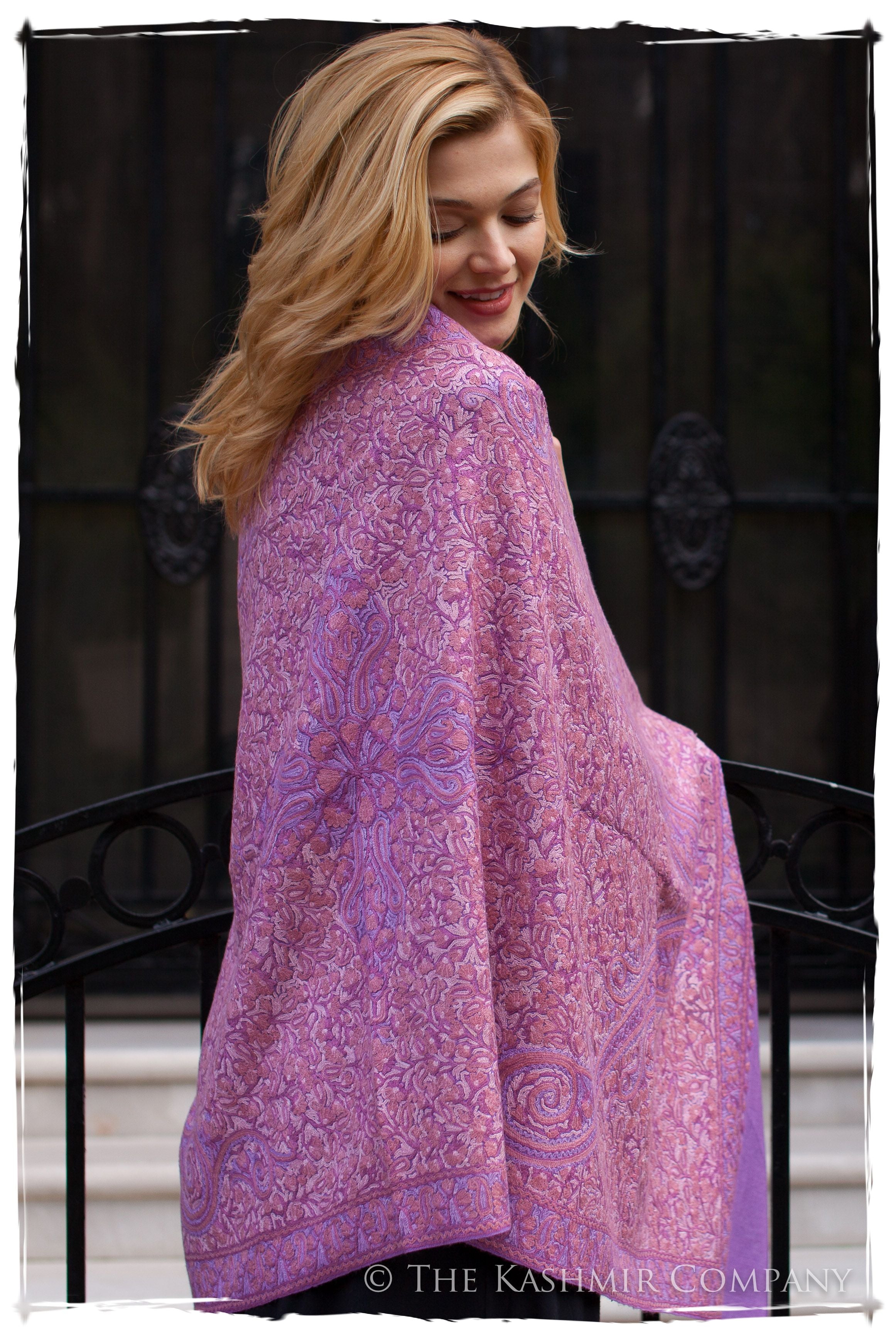 Améthyste Joyaux Trésor Paisley Antiquaires Shawl