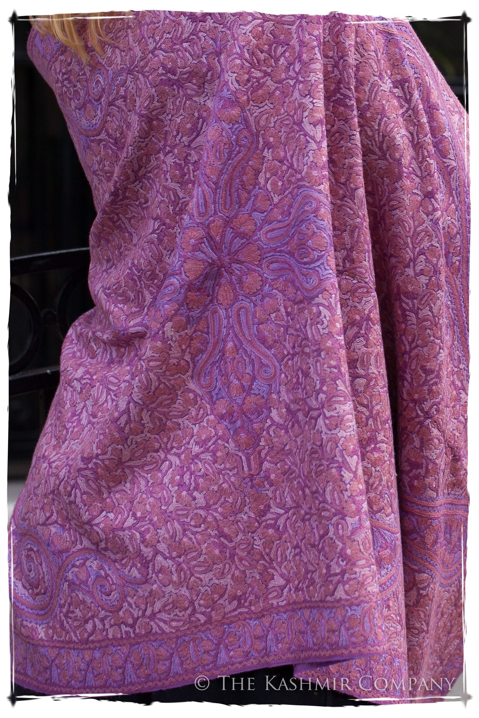 Améthyste Joyaux Trésor Paisley Antiquaires Shawl