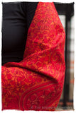 Rubis Rouge Joyaux Trésor Paisley Antiquaires Shawl