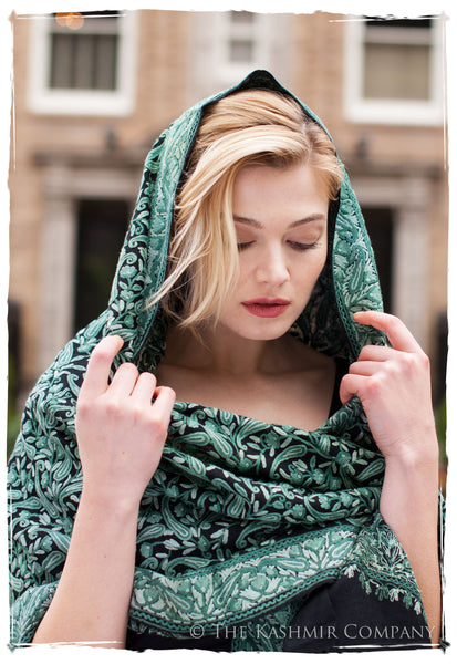 émeraude Joyaux Trésor Paisley Antiquaires Shawl