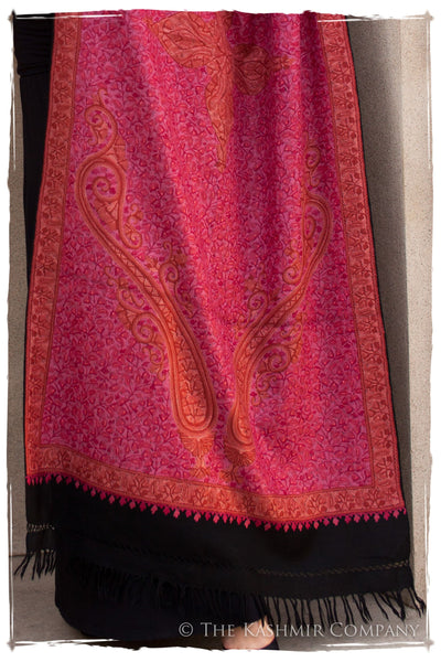 Roses de Jardin de Rose Paisley Antiquaires Shawl