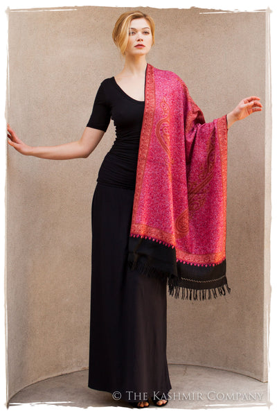 Roses de Jardin de Rose Paisley Antiquaires Shawl