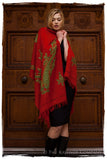 Royale Rouge Paisley Shawl
