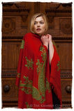 Royale Rouge Paisley Shawl
