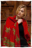 Royale Rouge Paisley Shawl