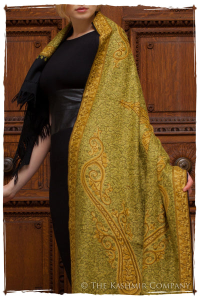 Jardin Parisien Paisley Antiquaires Shawl