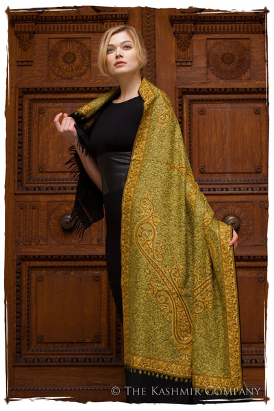 Jardin Parisien Paisley Antiquaires Shawl