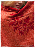 Jardin de Rouge Paisley Antiquaires Shawl