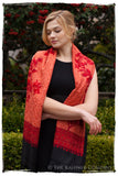 Jardin de Rouge Paisley Antiquaires Shawl