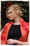 Jardin de Rouge Paisley Antiquaires Shawl