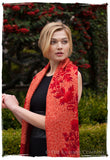 Jardin de Rouge Paisley Antiquaires Shawl