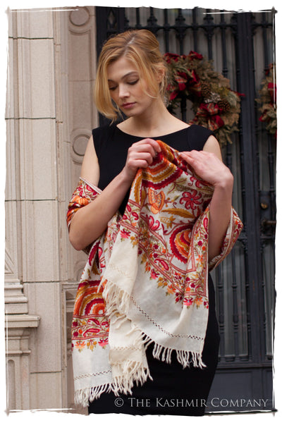 Jardin des Papillons Orient Renoirs Shawl