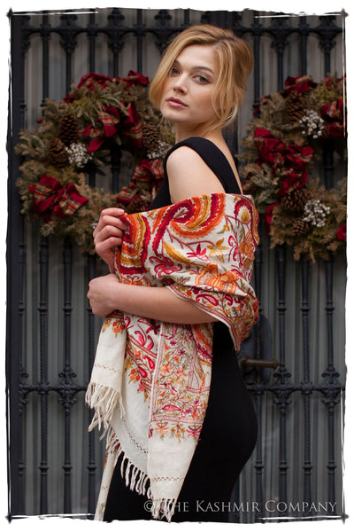 Jardin des Papillons Orient Renoirs Shawl